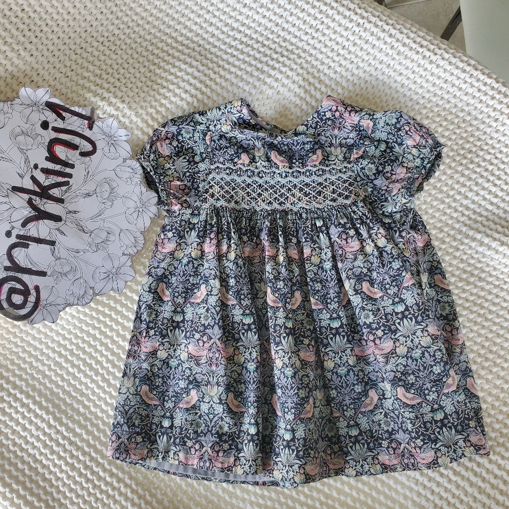 Bonpoint Baby Girl Dress Size 18 months